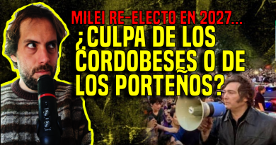 ¿Es culpa de los cordobeses o de los porteños de que Milei sea presidente?